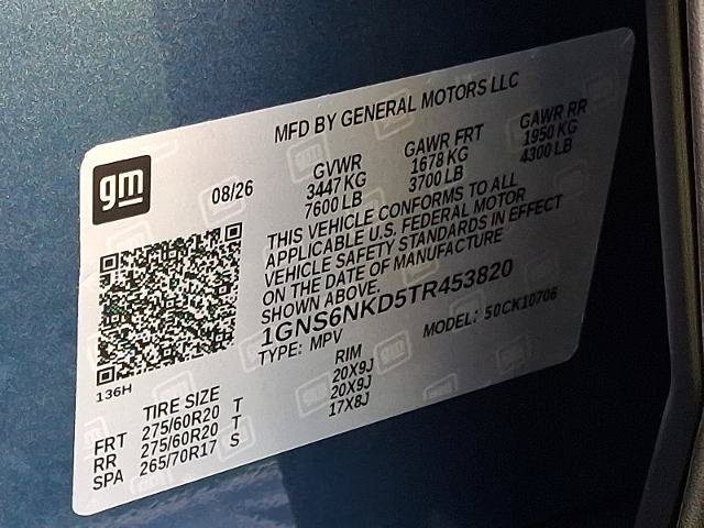 New 2026 Chevrolet Tahoe LT w/ Comfort Package AWD/4WD image 12