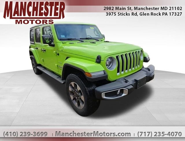 Used 2021 Jeep Wrangler Unlimited Sahara w/ Dual Top Group image 1