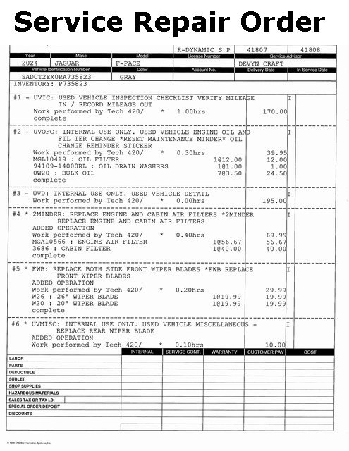 Used 2024 Jaguar F-PACE R-Dynamic S image 15