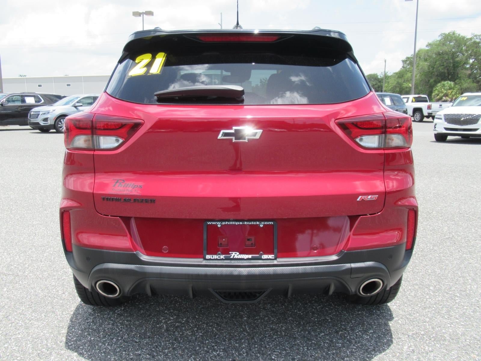 Used 2021 Chevrolet TrailBlazer RS w/ Technology Package FWD image 6