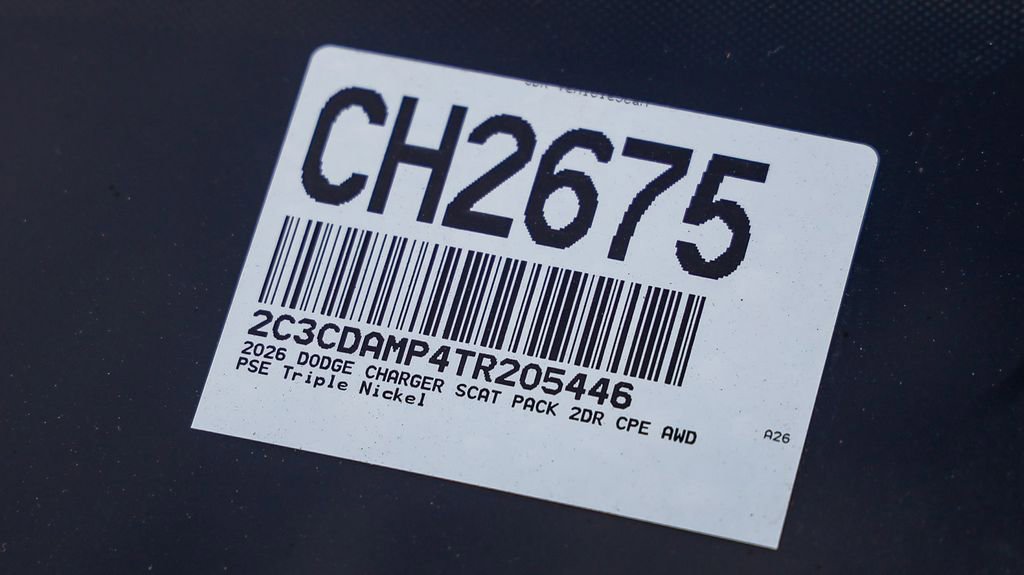 New 2026 Dodge Charger Scat Pack w/ Blacktop Package image 32