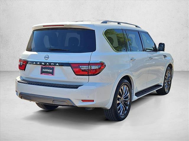 Used 2021 Nissan Armada Platinum w/ Captain's Chairs Package RWD image 5