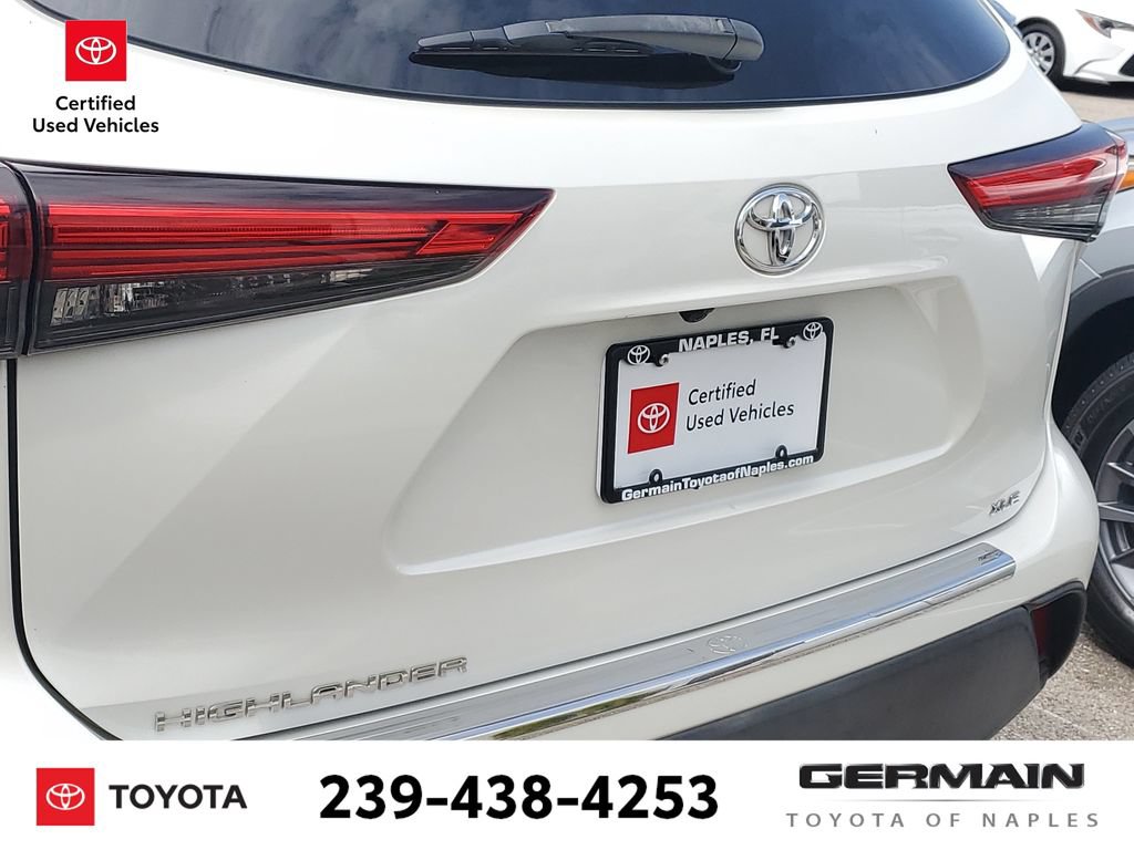 Certified 2020 Toyota Highlander XLE FWD image 17