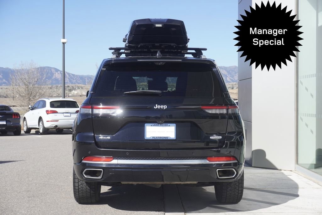 Used 2022 Jeep Grand Cherokee Summit w/ Adv Protech Group IV AWD/4WD image 6