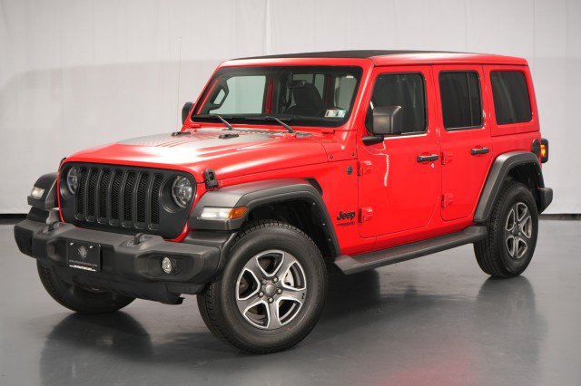 Used 2022 Jeep Wrangler Unlimited Sport w/ Sun And Sound Package AWD/4WD image 1