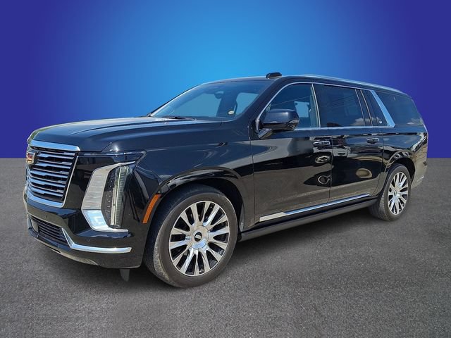 Certified 2025 Cadillac Escalade ESV Premium Luxury Platinum w/ LPO, Floor Liner Package