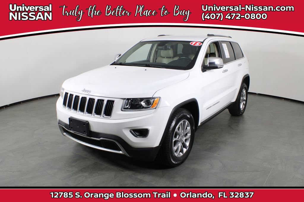 Used 2015 Jeep Grand Cherokee Limited w/ Trailer Tow Group IV image 1