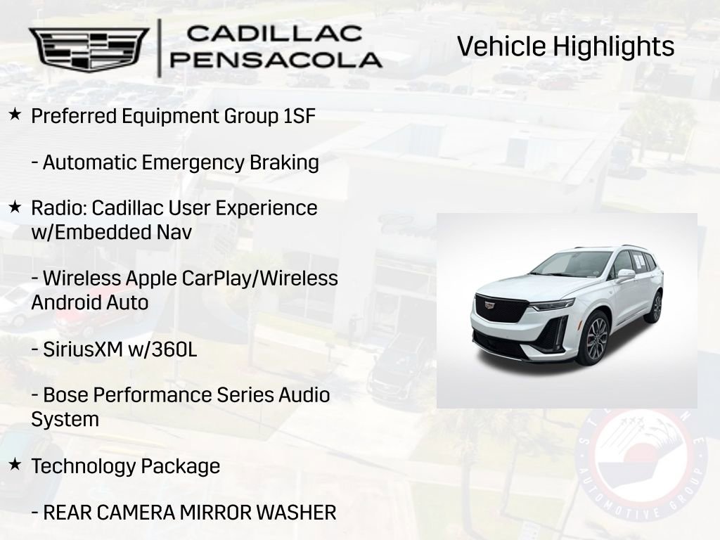 Certified 2025 Cadillac XT6 Sport w/ Technology Package AWD/4WD image 9