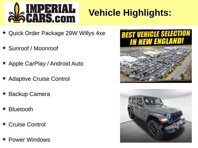 Used 2025 Jeep Wrangler Unlimited Sport S 4xe AWD/4WD image 3