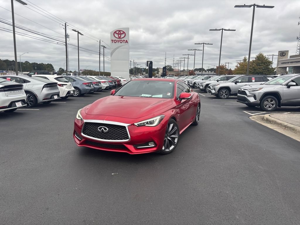 Used 2018 INFINITI Q60 Red Sport 400 w/ Sensory Package 3.0T Sport