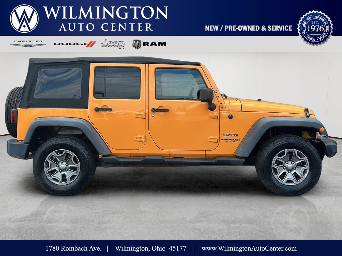 Used 2012 Jeep Wrangler Unlimited Sport AWD/4WD image 1