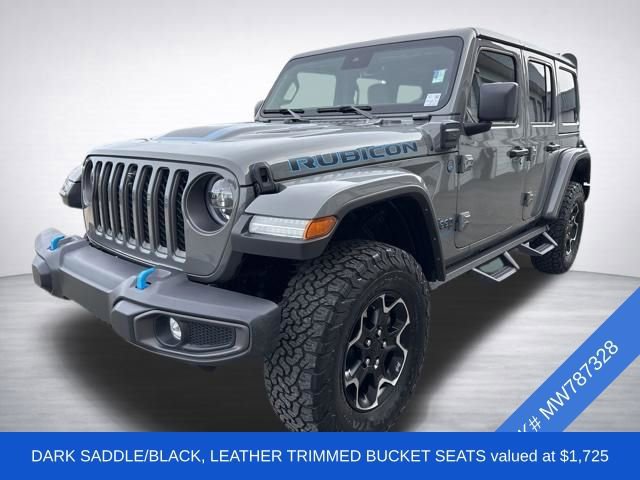 Used 2021 Jeep Wrangler Unlimited Rubicon 4xe w/ Cold Weather Group image 3