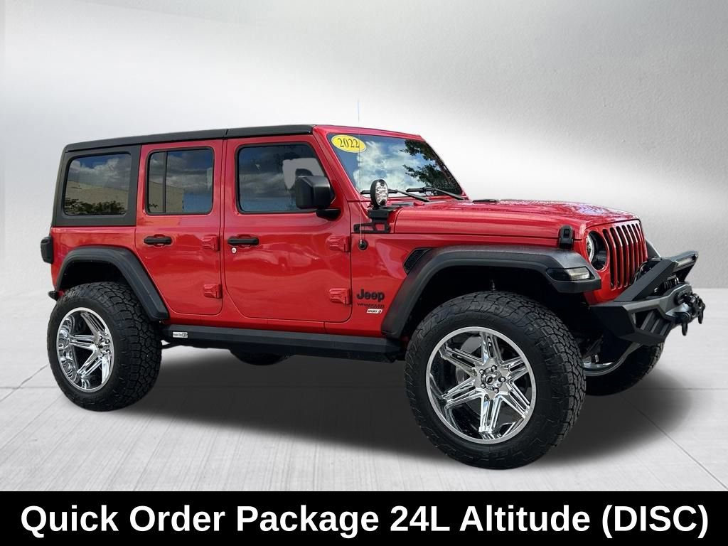 Used 2022 Jeep Wrangler Unlimited Sport image 5