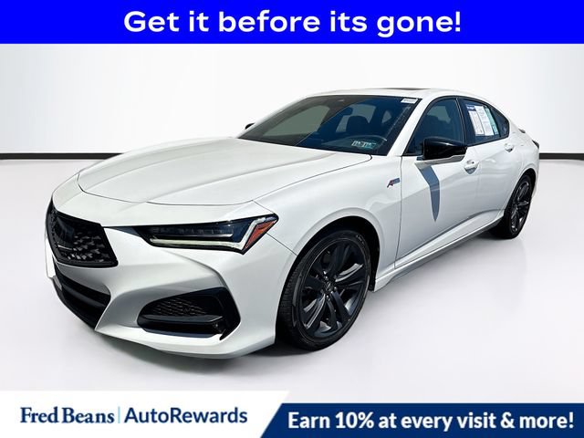 Used 2022 Acura TLX w/ A-SPEC Pkg FWD image 3
