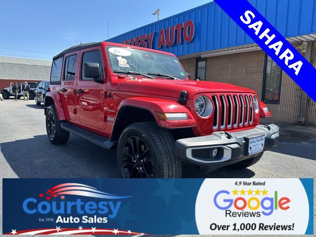 Used 2021 Jeep Wrangler Unlimited Sahara w/ Cold Weather Group