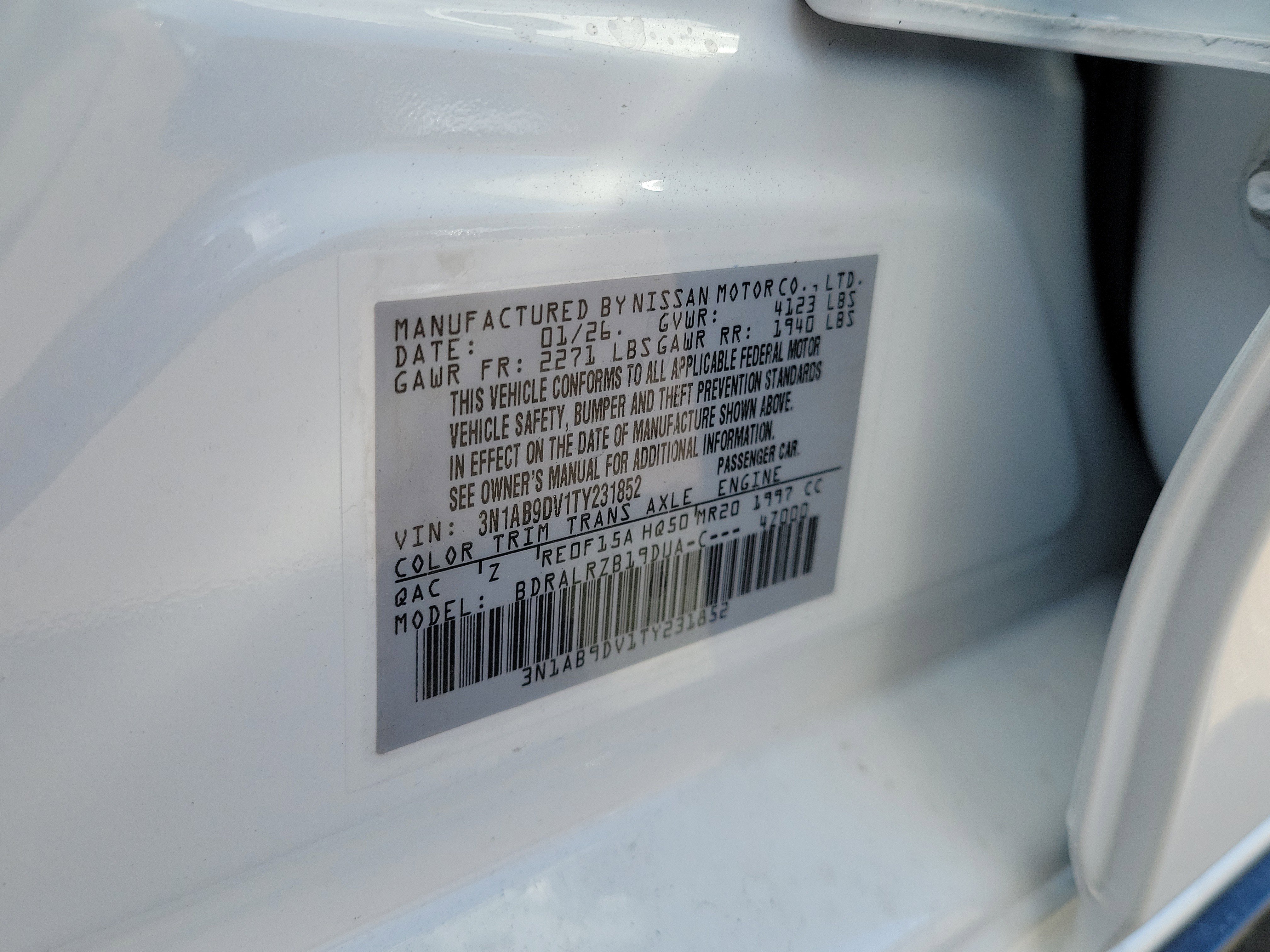 New 2026 Nissan Sentra SR w/ SR Premium Package image 35