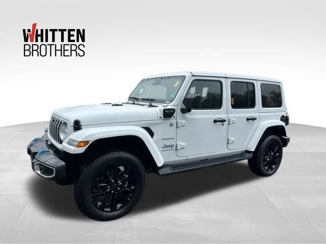 Used 2024 Jeep Wrangler Unlimited Sahara w/ Technology Group image 1