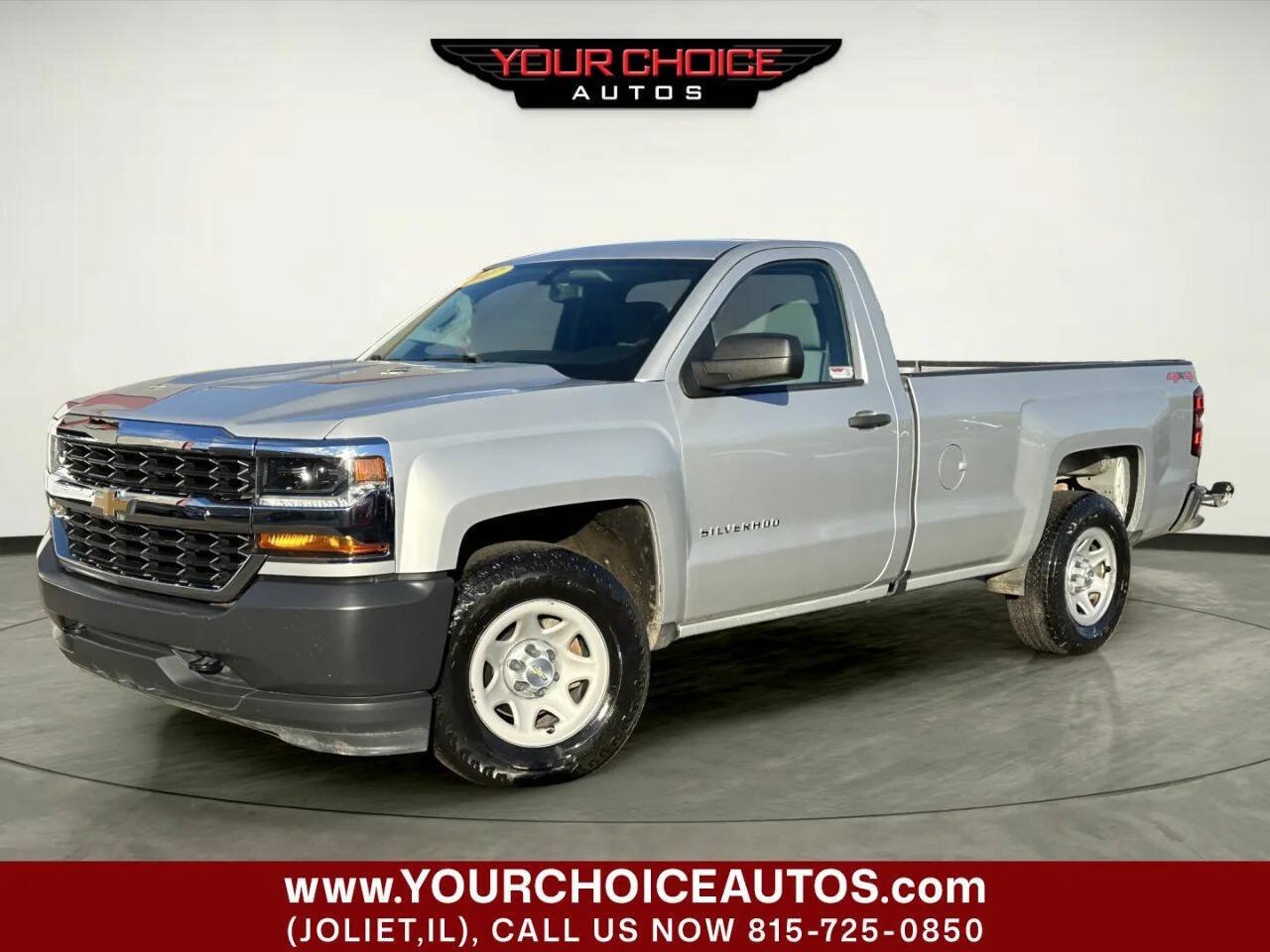 Used 2017 Chevrolet Silverado 1500 W/T w/ Trailering Package AWD/4WD image 1