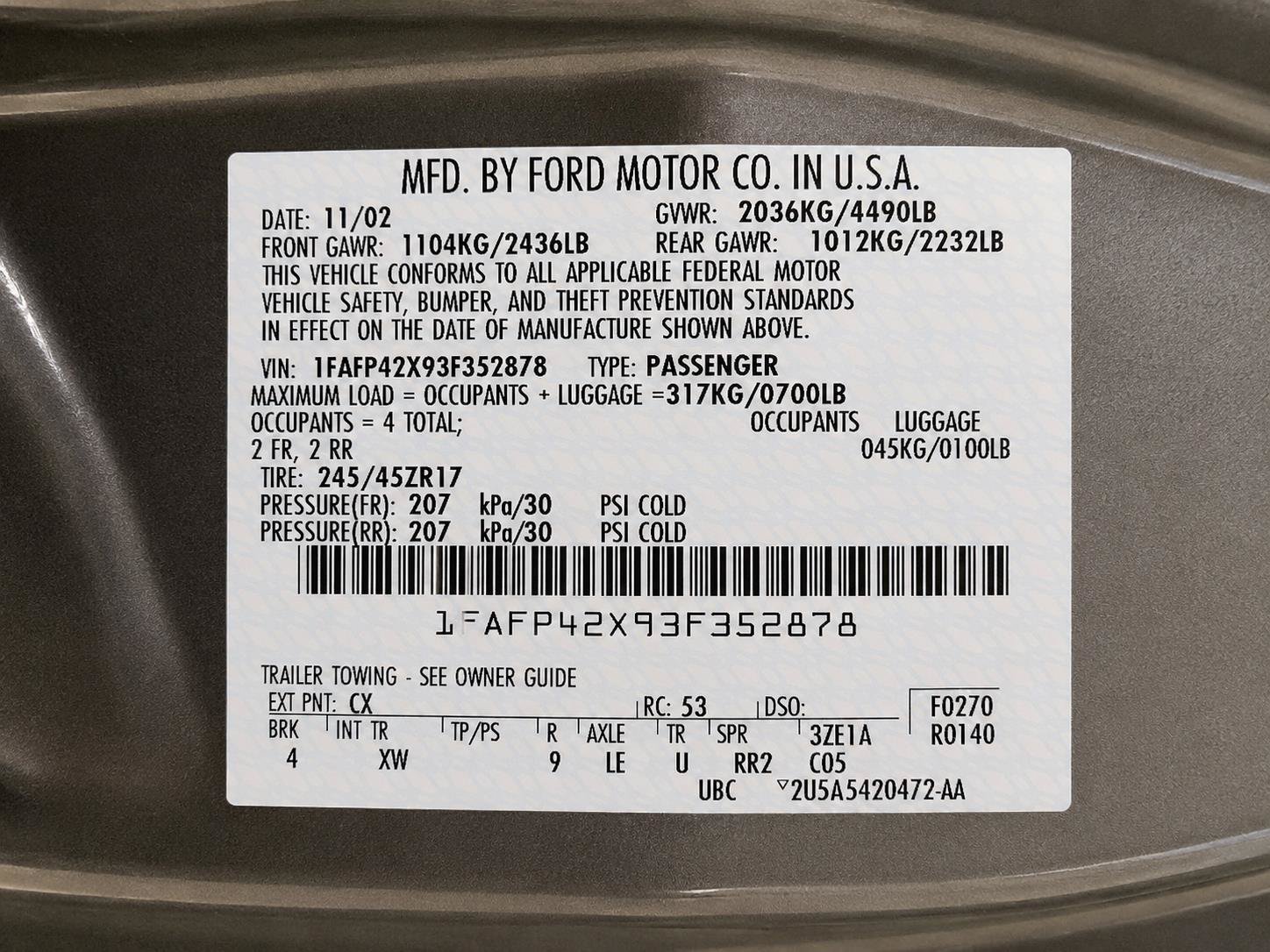 Used 2003 Ford Mustang GT Premium RWD image 86
