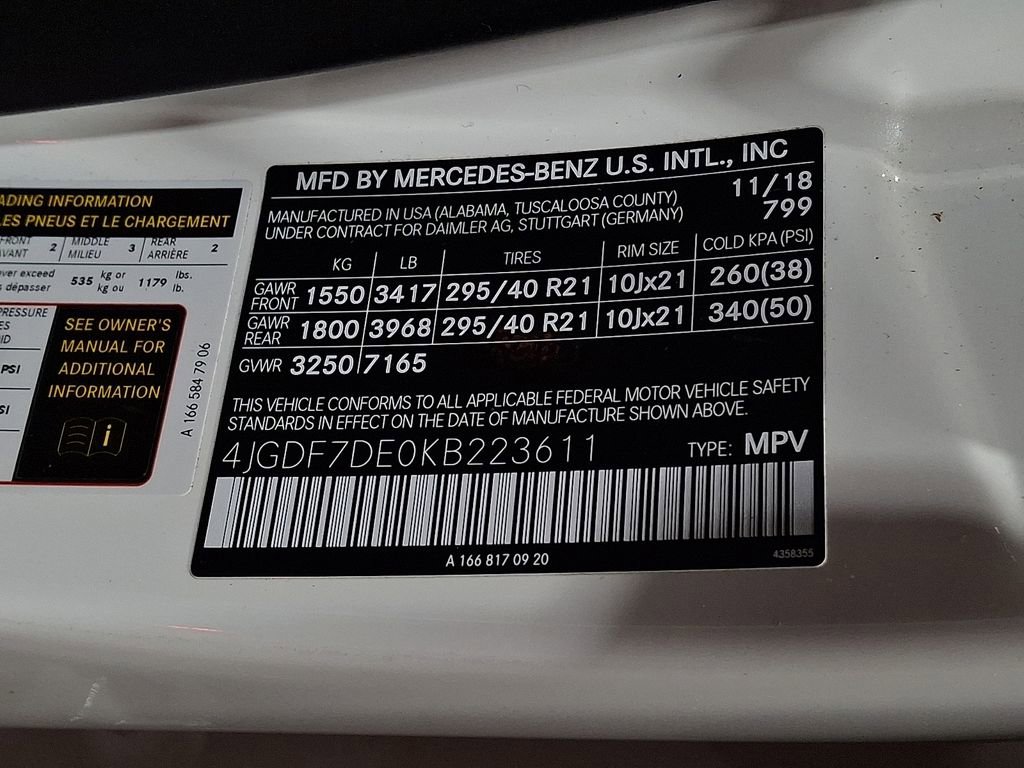 Used 2019 Mercedes-Benz GLS 550 4MATIC image 27
