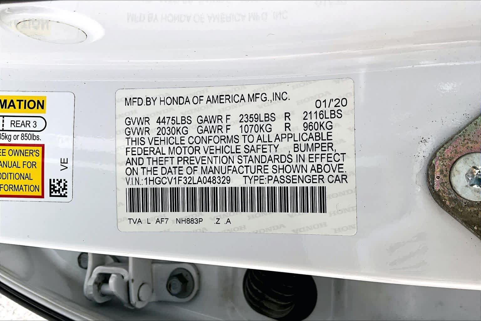 Used 2020 Honda Accord Sport image 37