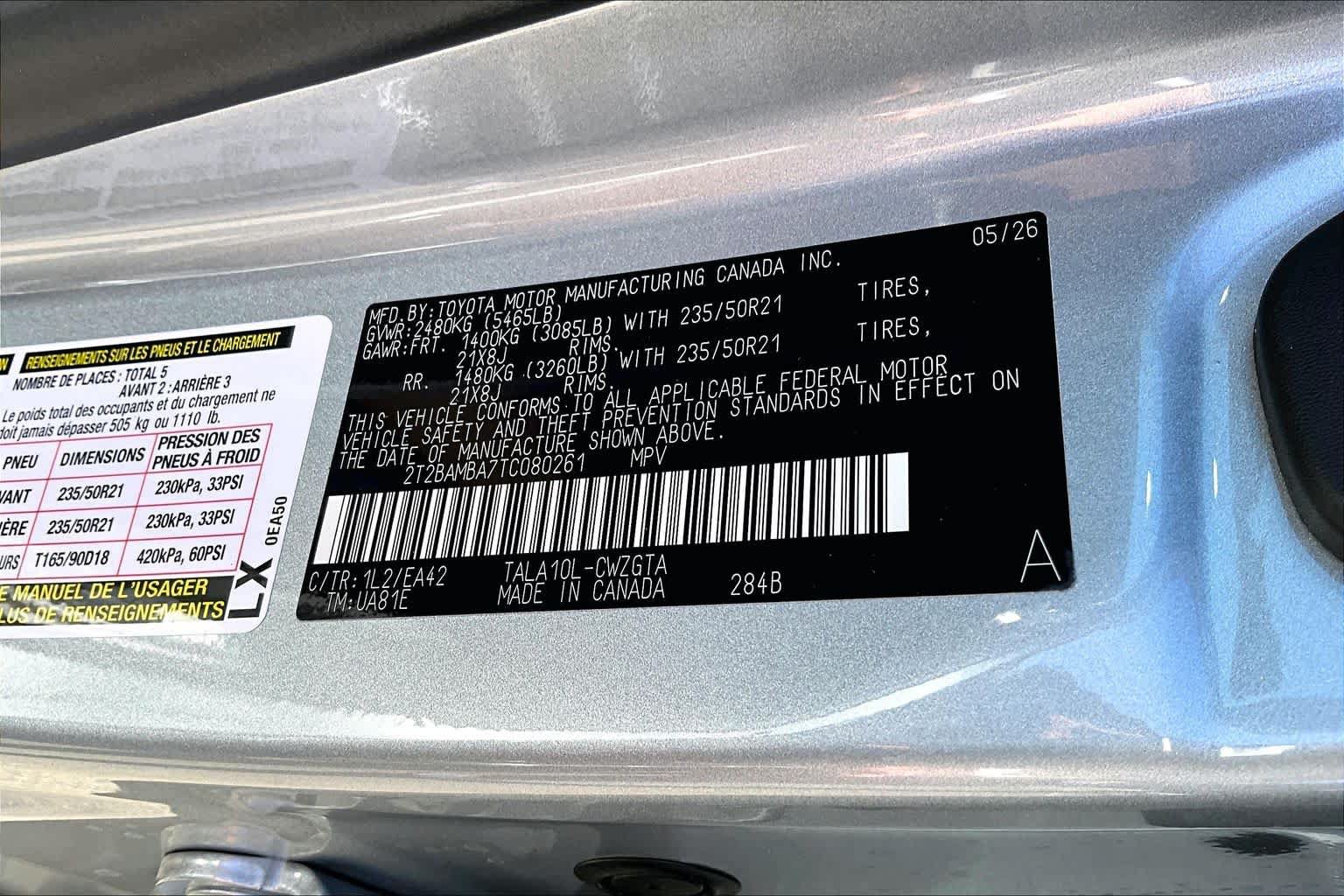 New 2026 Lexus RX 350 Premium FWD image 17