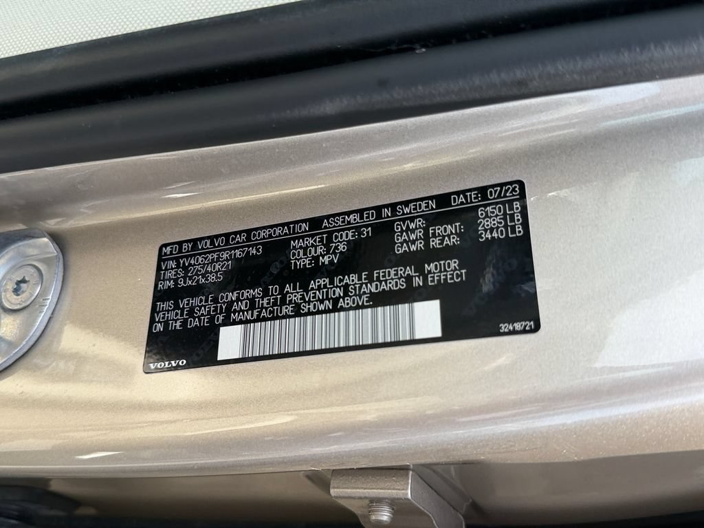 Certified 2024 Volvo XC90 B6 Ultimate AWD/4WD image 30
