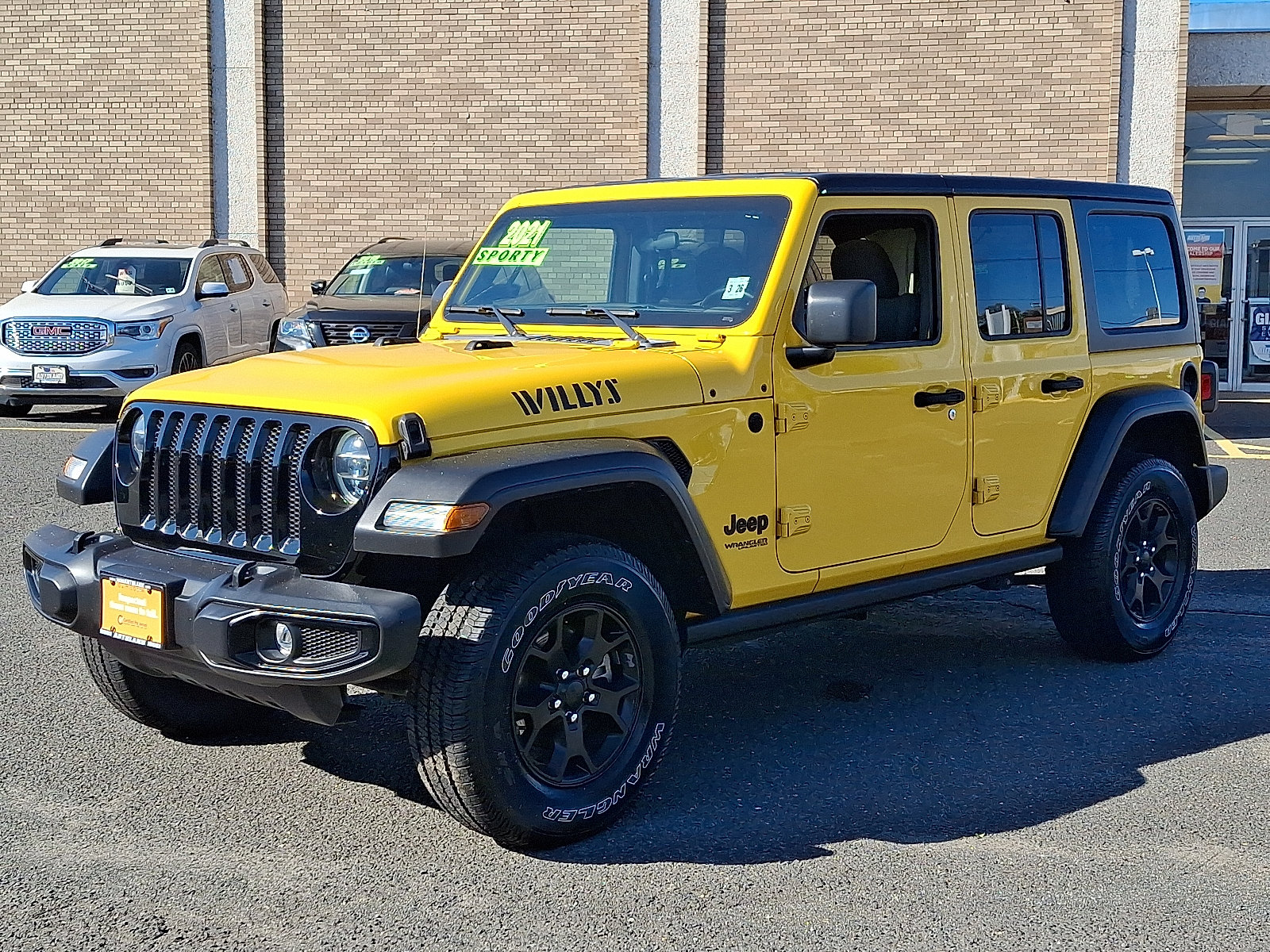 Used 2021 Jeep Wrangler Unlimited Sport AWD/4WD image 3