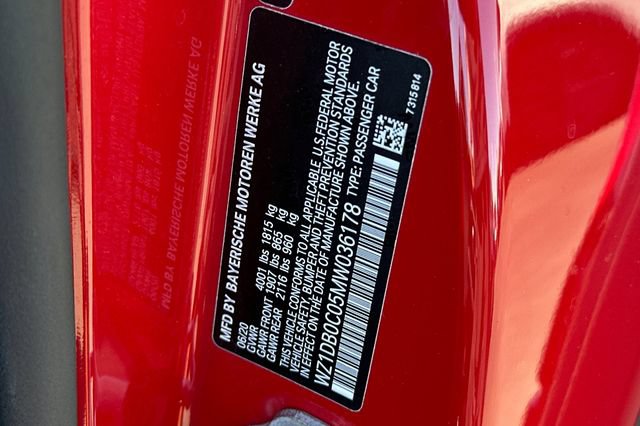 Certified 2021 Toyota Supra Premium w/ Driver Assist Package RWD image 34