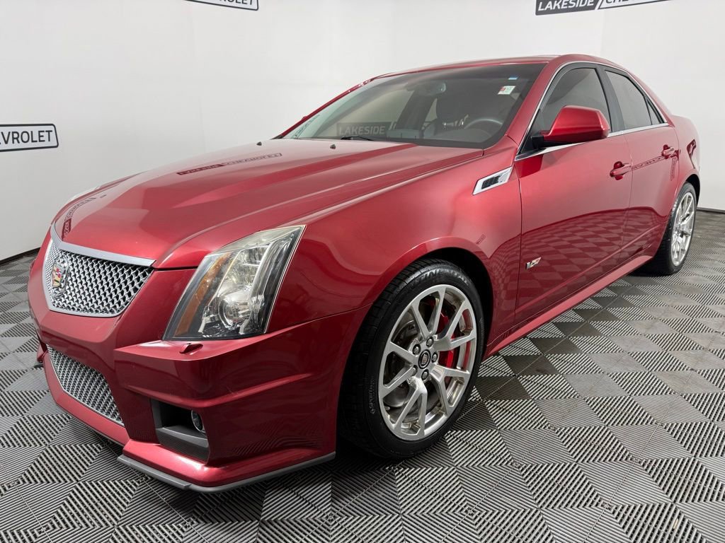 Used 2013 Cadillac CTS V w/ Wood Trim Package RWD image 3