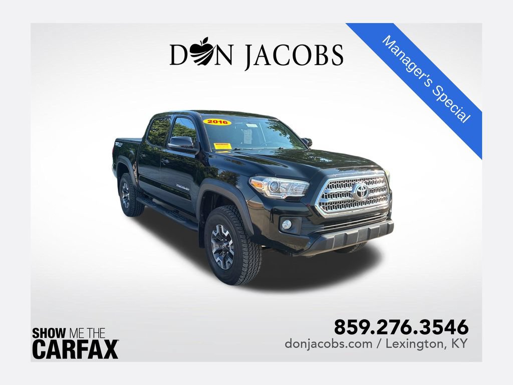 Used 2016 Toyota Tacoma TRD Off-Road w/ Towing Package AWD/4WD 360° Tour