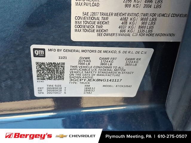 Certified 2022 Chevrolet Silverado 1500 LT image 41