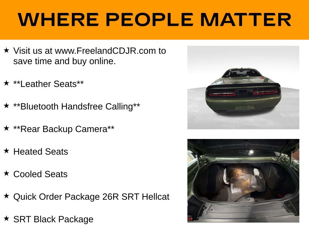 Used 2022 Dodge Challenger SRT Hellcat w/ Plus Package image 26