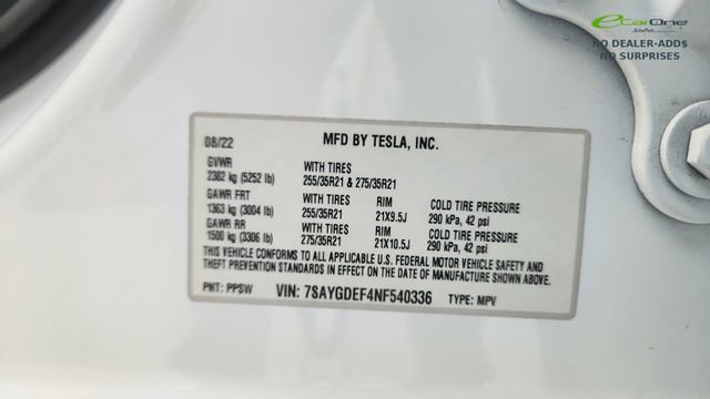 Used 2022 Tesla Model Y Performance AWD/4WD image 61