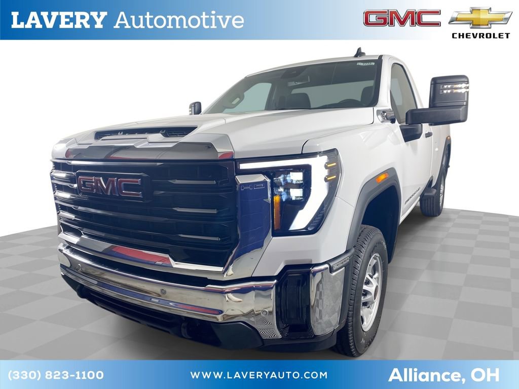 New 2025 GMC Sierra 2500 Pro w/ 1SA Pro Safety Plus Package