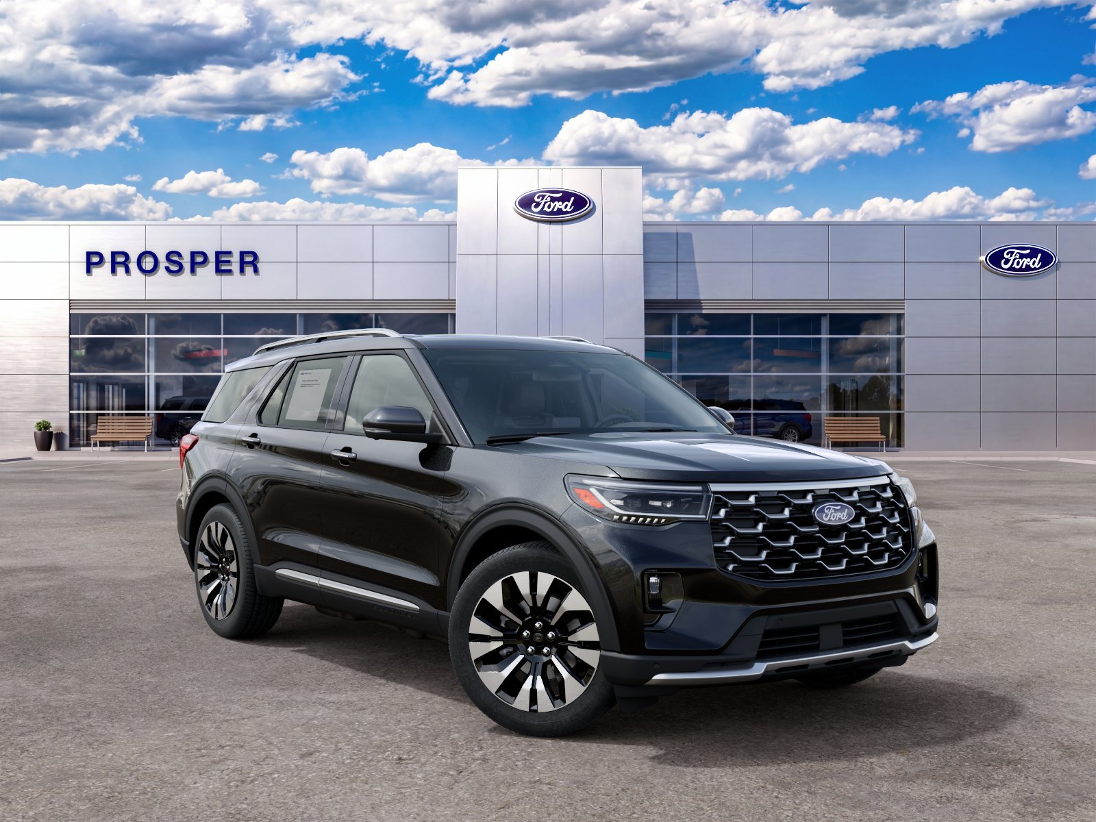 New 2027 Ford Explorer Platinum w/ LUX Leather Package AWD/4WD image 4