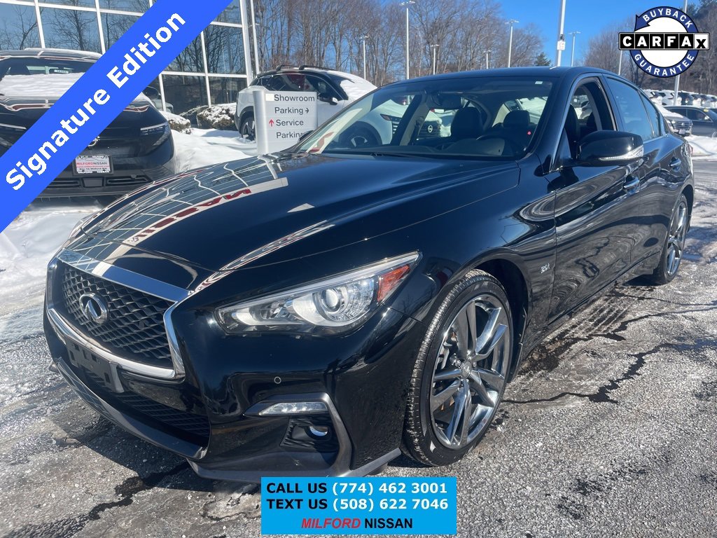 Used 2019 INFINITI Q50 Signature Edition w/ Cargo Package (L96)