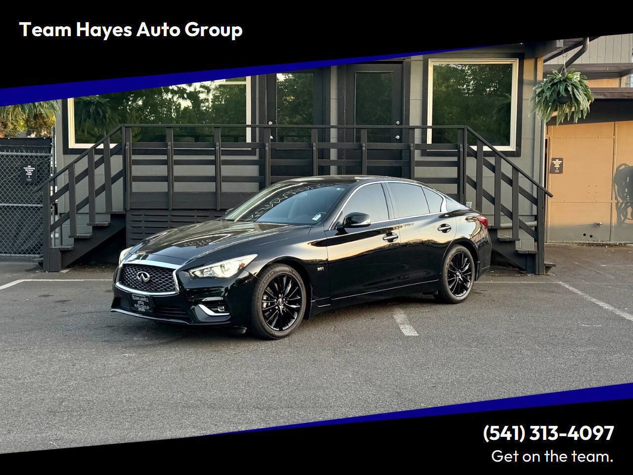 Used 2019 INFINITI Q50 Luxe w/ Cargo Package (L96) RWD image 1