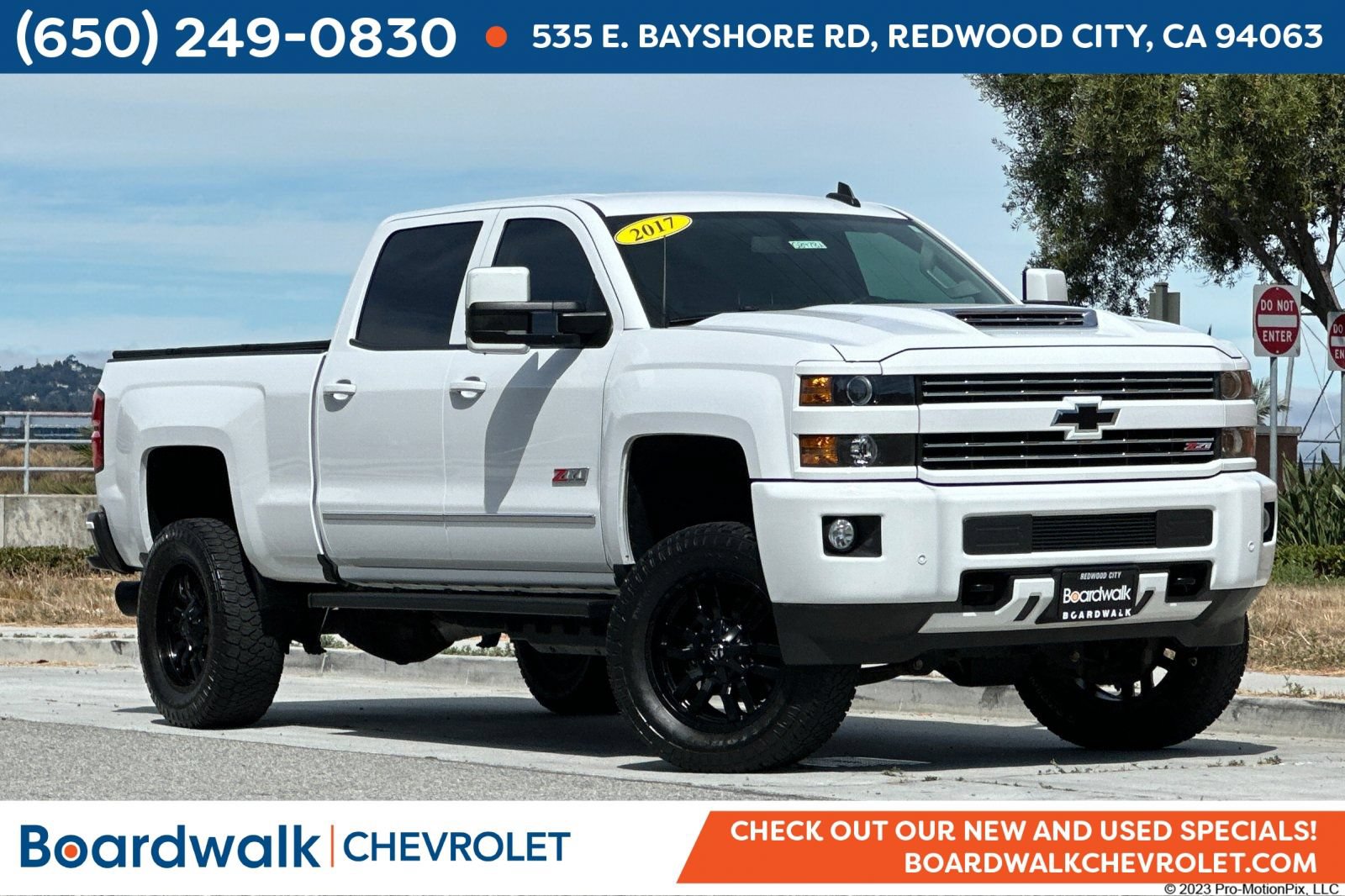 Used 2017 Chevrolet Silverado 2500 LT w/ Custom Sport Edition