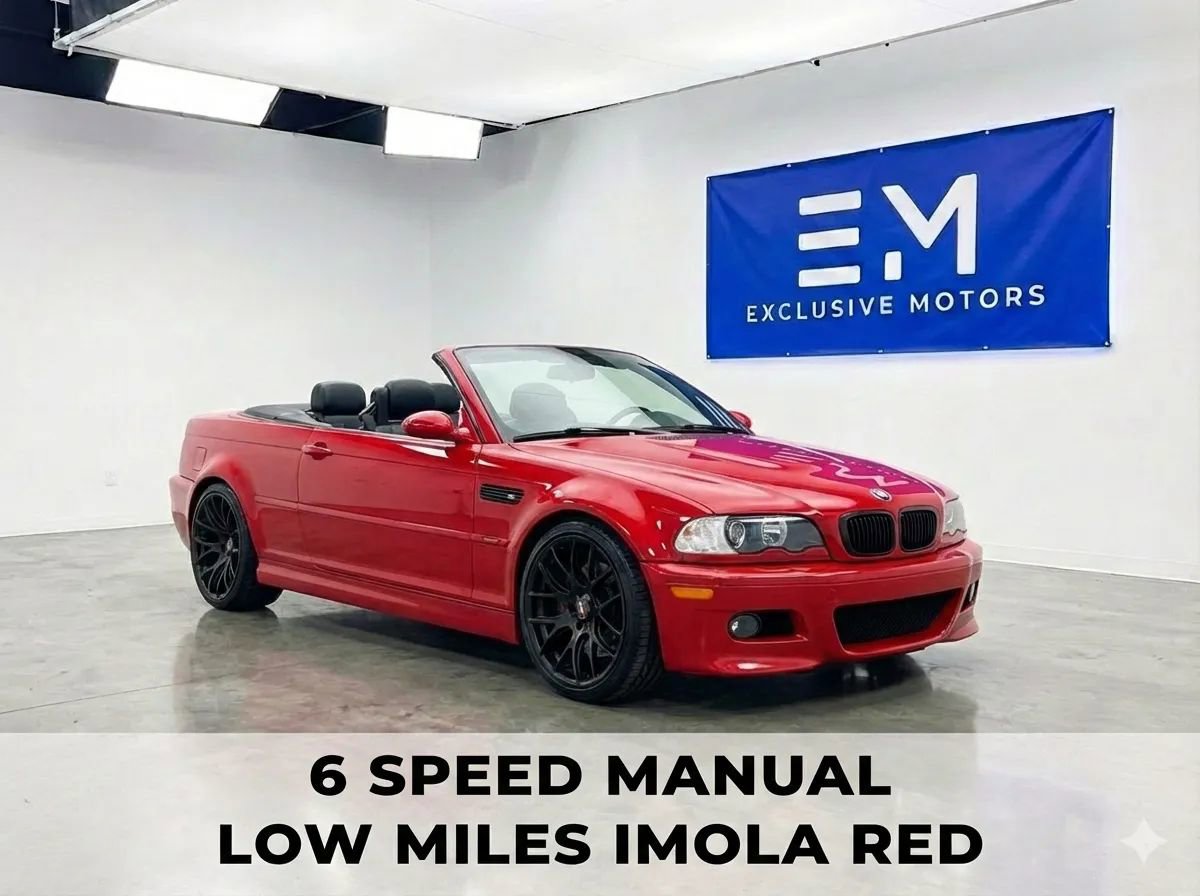 Used 2006 BMW M3 Convertible 2D