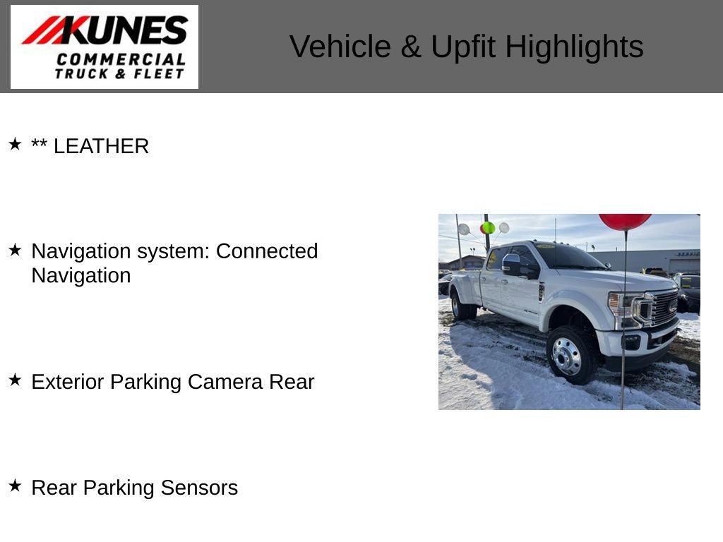 Used 2022 Ford F450 Platinum w/ FX4 Off-Road Package image 3