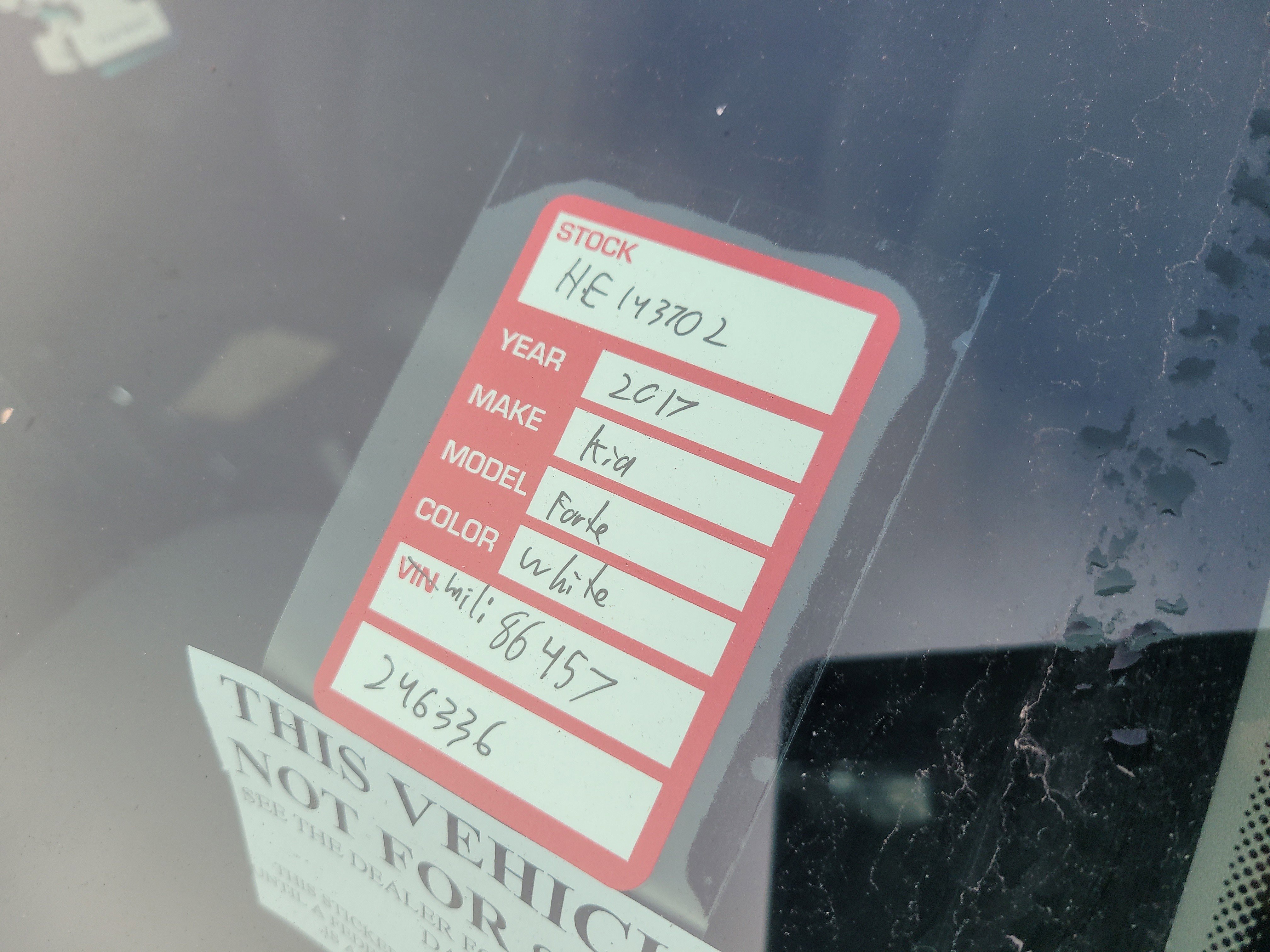 Used 2017 Kia Forte LX w/ LX Popular Package image 10