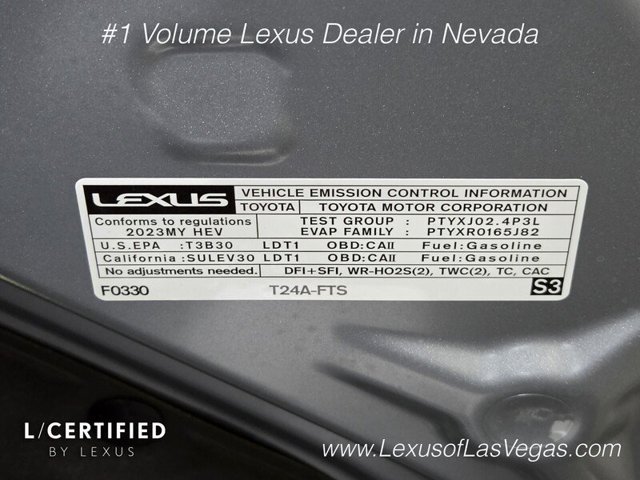Certified 2023 Lexus RX 500h F Sport w/ Cold Area Package AWD/4WD image 28
