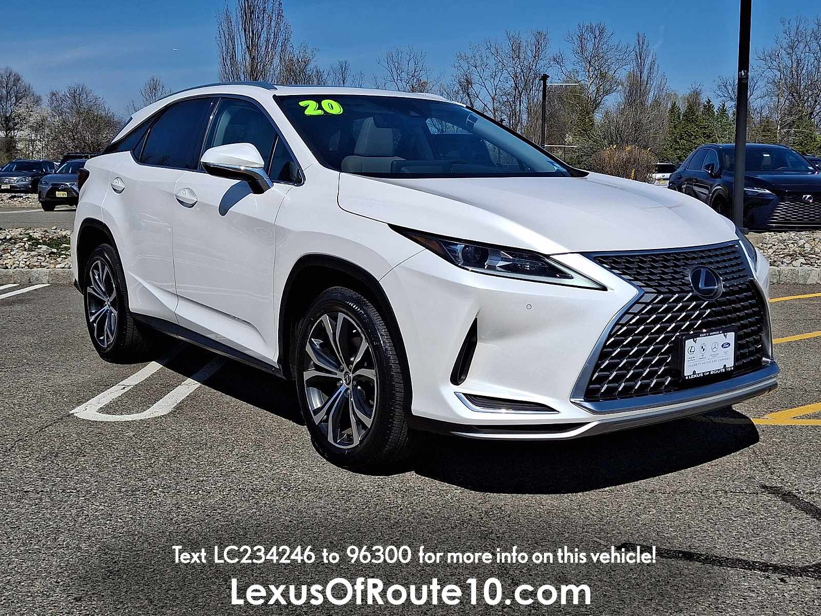 Certified 2020 Lexus RX 350 AWD w/ Premium Package image 1