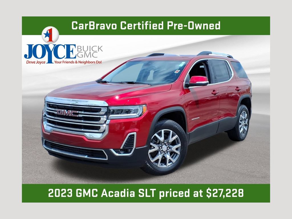 Certified 2023 GMC Acadia SLT