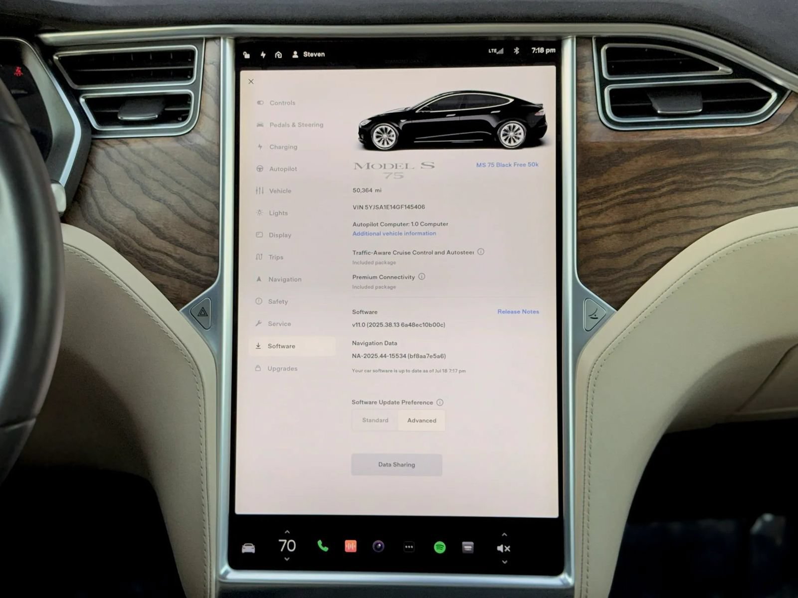 Used 2016 Tesla Model S 75 RWD image 14