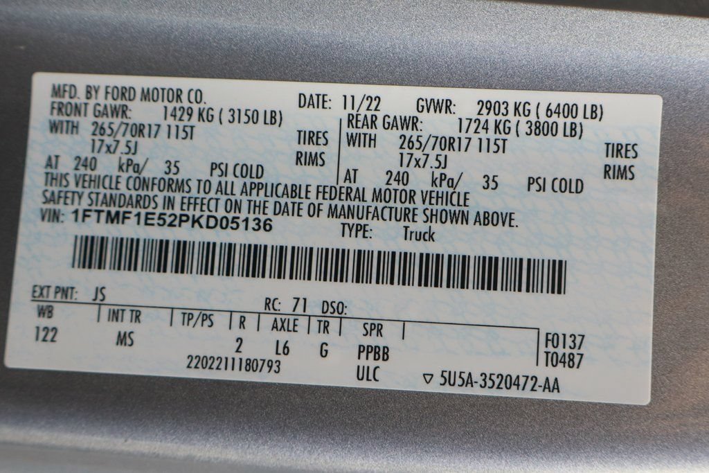 Used 2023 Ford F150 XLT w/ Equipment Group 301A Mid AWD/4WD image 49