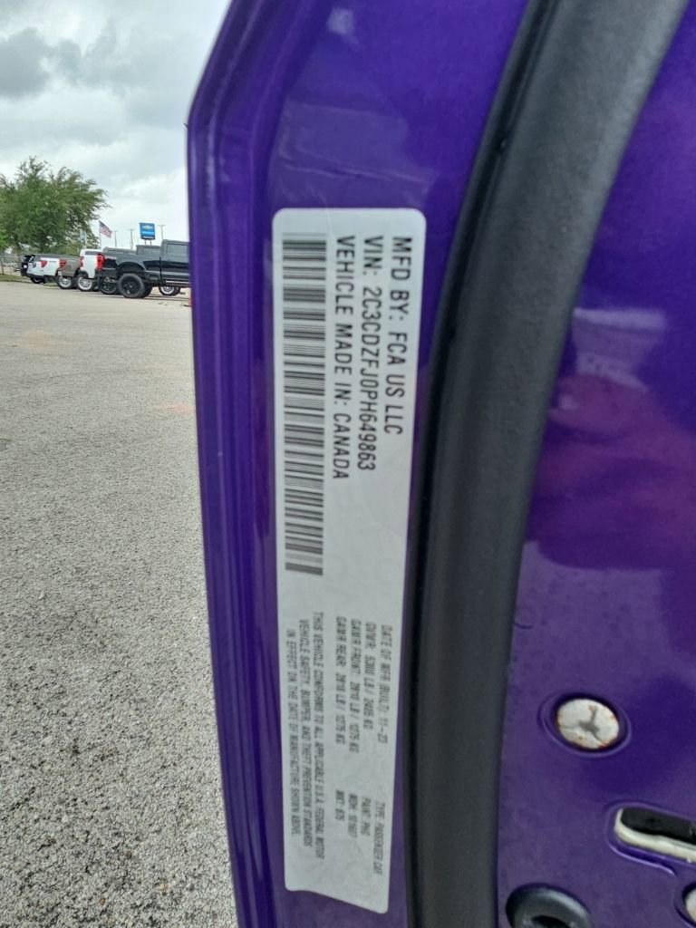 Used 2023 Dodge Challenger R/T Scat Pack w/ T/A Package RWD image 23