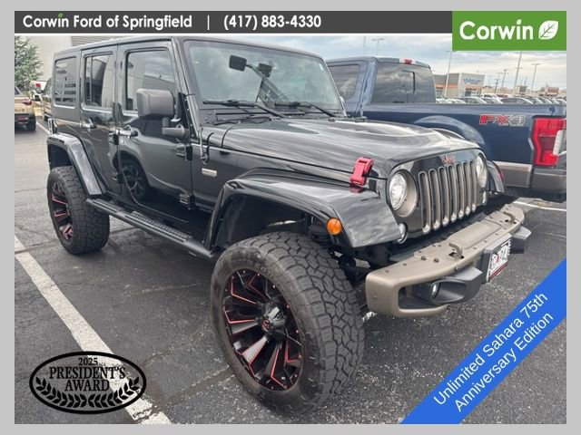 Used 2017 Jeep Wrangler Unlimited Sahara