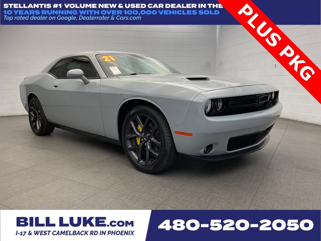 Certified 2021 Dodge Challenger SXT w/ Plus Package